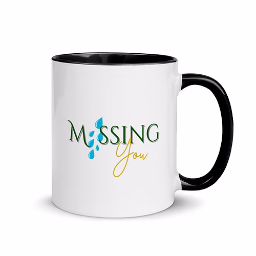 Missing You Mug with Color Inside